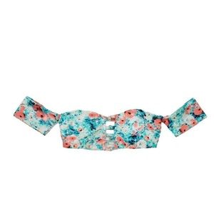 BEACH BUNNY | Blair Off Shoulder Bikini Top